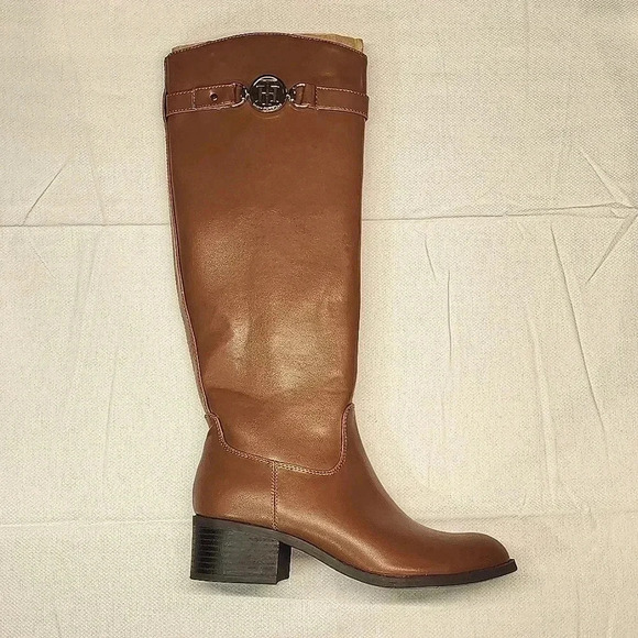 Shoes - Tommy Hilfiger Dezy knee high boot women size 6 M brown nwob